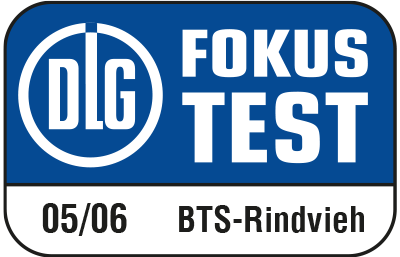DLG-Siegel für Fokus-Test BTS-Rindvieh